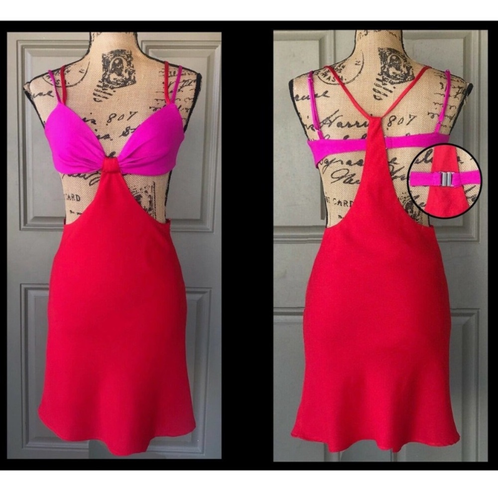 Princess Polly foster cut out minidress